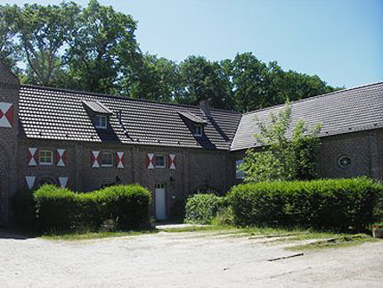 Parts of the horse stable areas